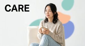 수술 후 회복 및 케어를 상징하는 평온한 이미지